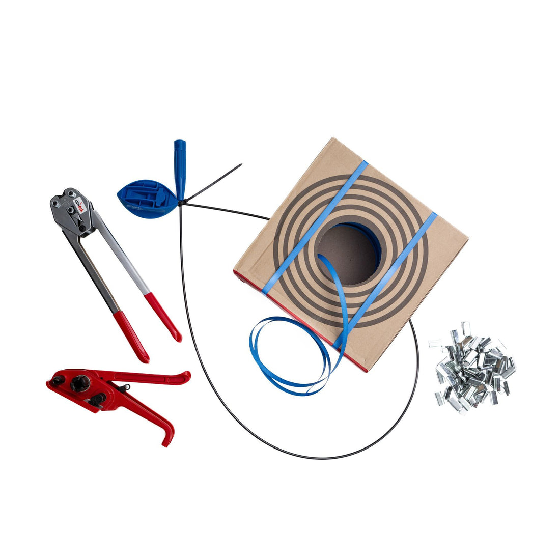 Poly Strapping Kit - 12mm General Purpose - Omni Packaging 