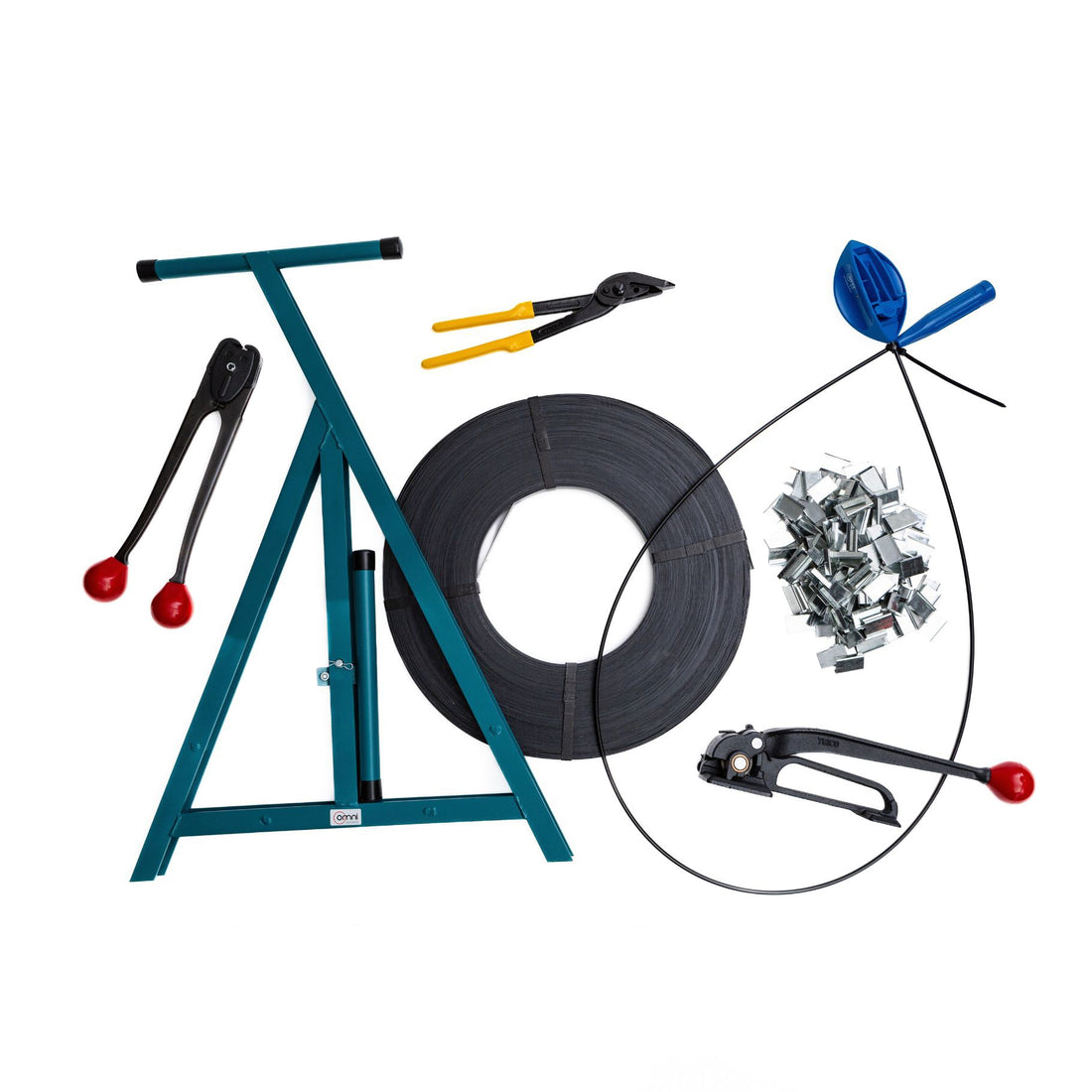 Steel Strapping Kit (19mm Ribbon Wound) - Omni Packaging 