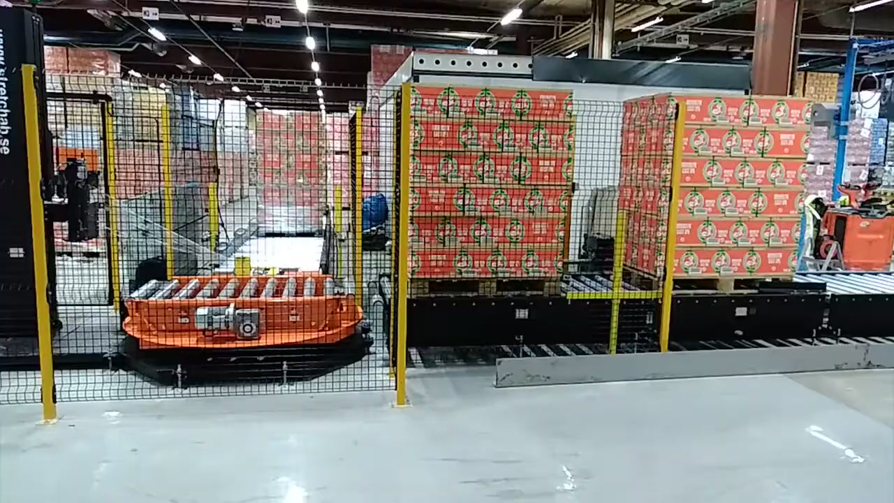 Automatic Wrapper Inline Pallet Wrapping Machine - Extrema Plus