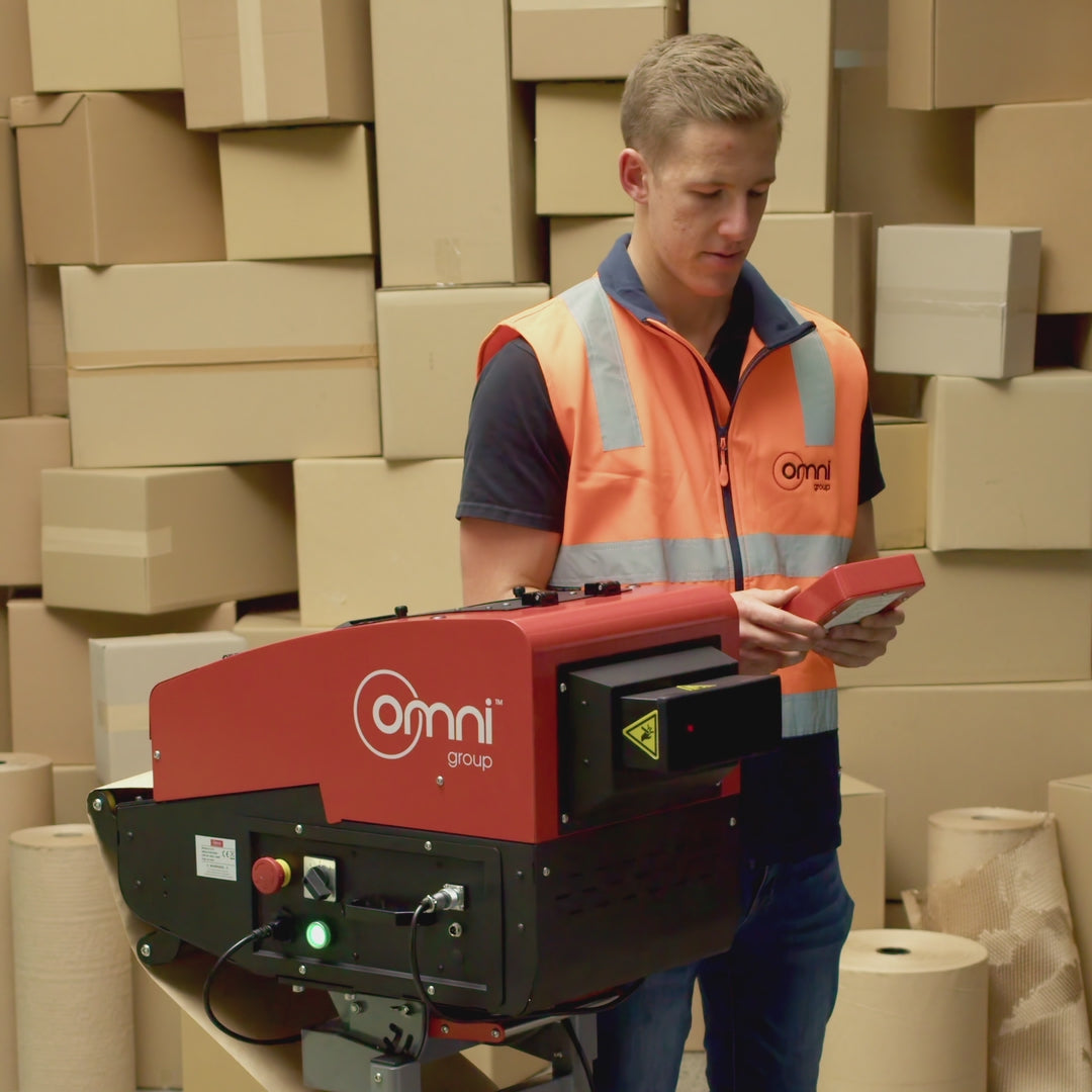 Omni PaperFil Paper Pad Cushion Machine - High Speed