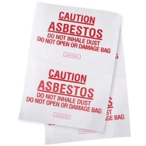 Asbestos Bags 700mm x 1100mm 200um 50/Ctn